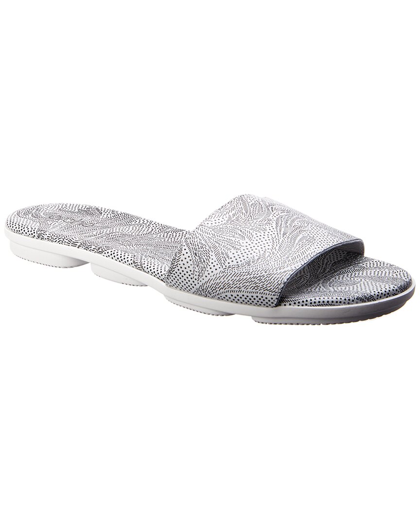 Arche Palace Leather Flat In Black