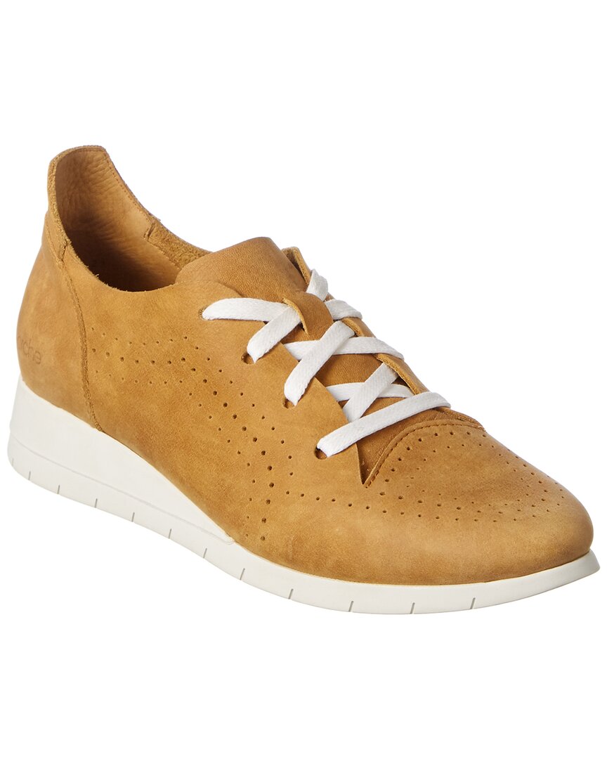 Arche Sitcha Leather Sneaker In Tan