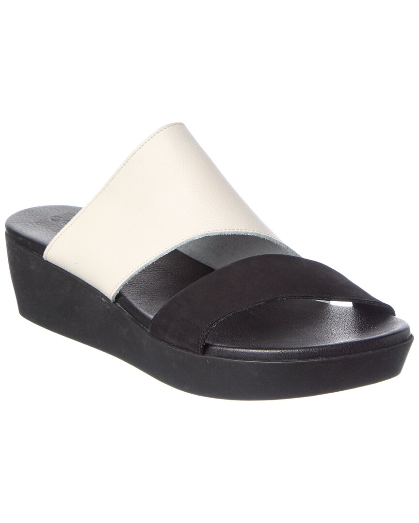 Arche Sockho Leather Sandal In Black