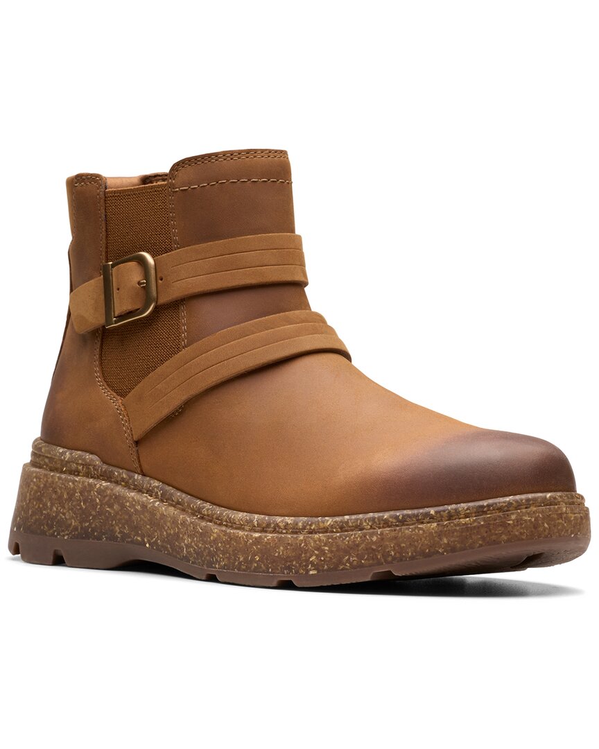 Clarks Noralyn Strap Leather Bootie In Multi