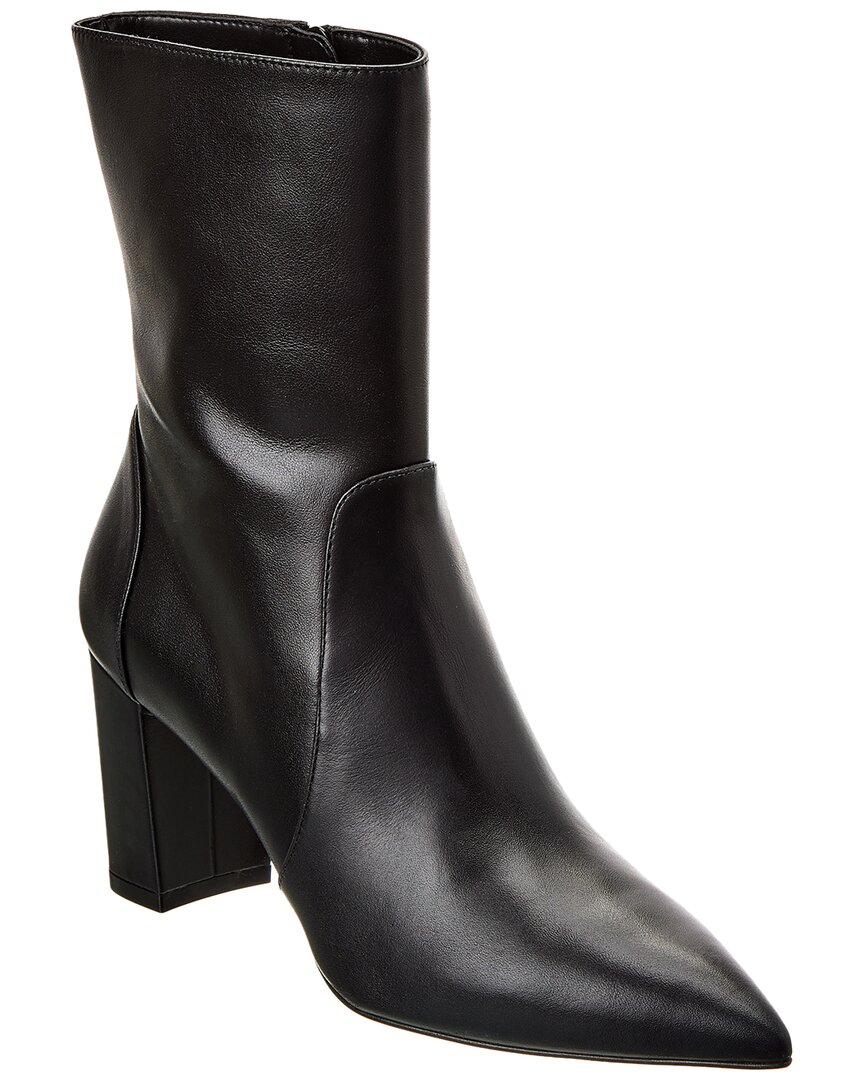 Stuart Weitzman Renegade Block Heel Bootie In Black