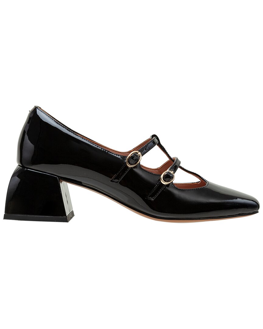 Linea Paolo Maurice Leather Pump In Black
