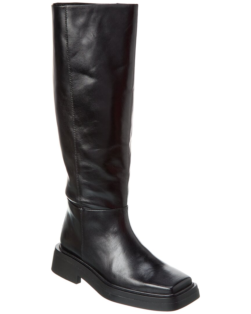 Shop Vagabond Shoemakers Eyra Leather Tall Boot In Black