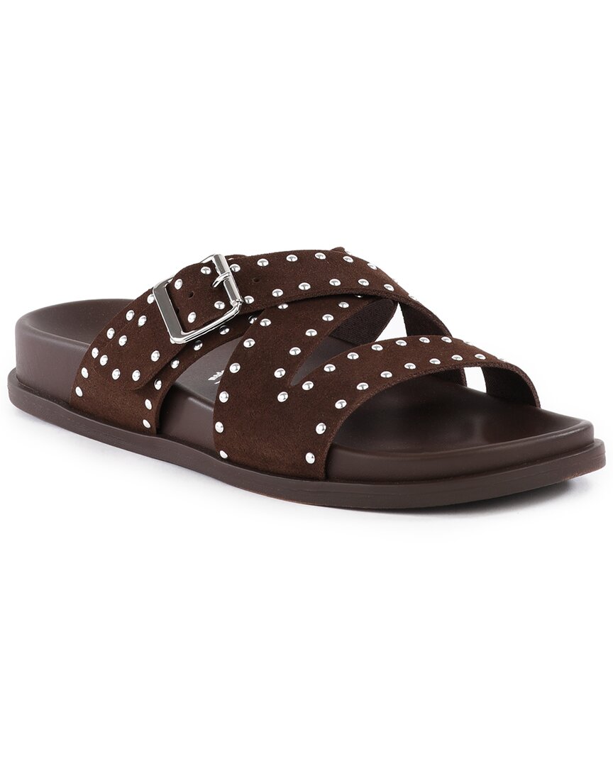 Seychelles Vip List Suede Sandal In Brown