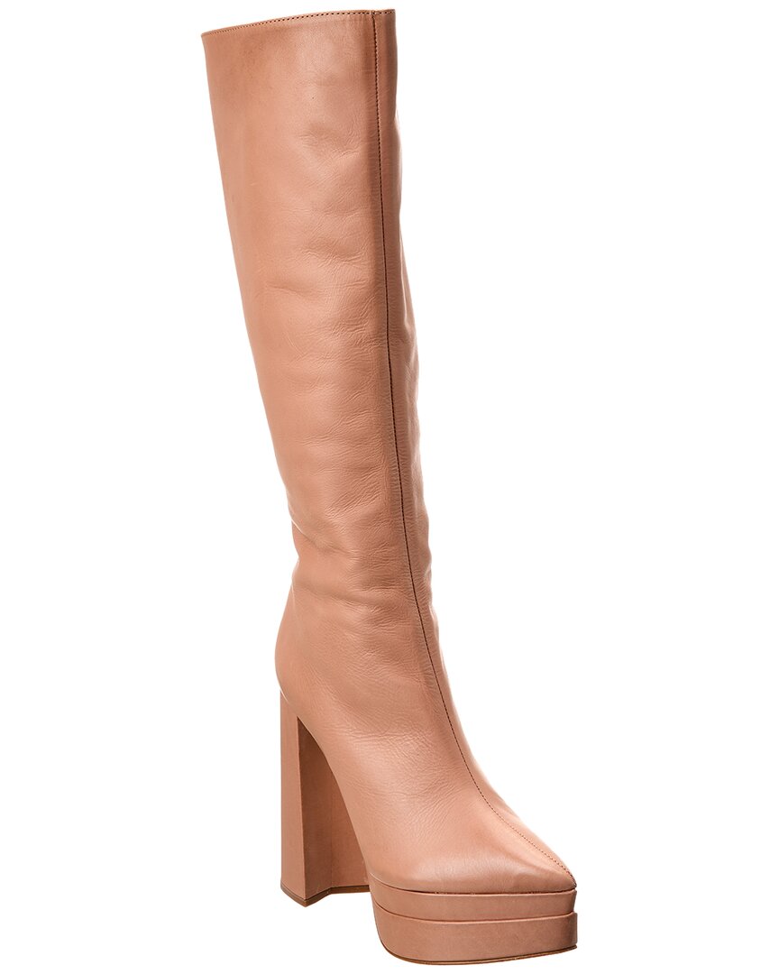 Shop Schutz Elysee Up Leather Over The Knee Boot
