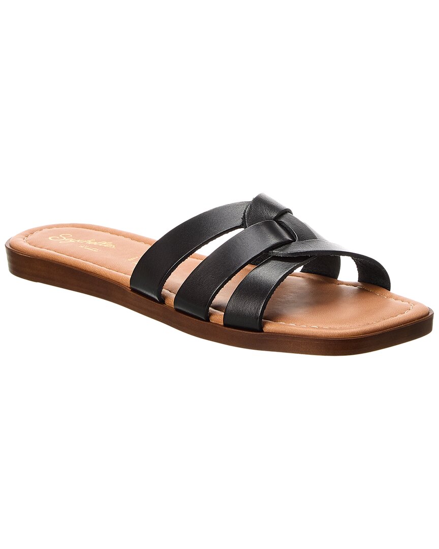 Shop Seychelles Leila Leather Sandal In Black