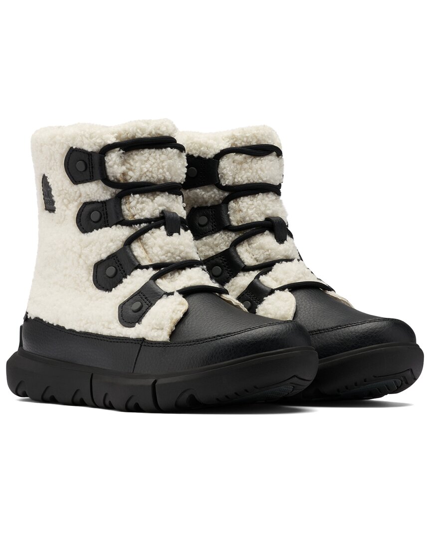 Sorel Explorer Ii Joan Insulated Lace-up Boot In Black
