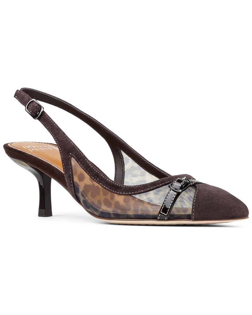 Donald Pliner Carwyn Leather Pump In Black