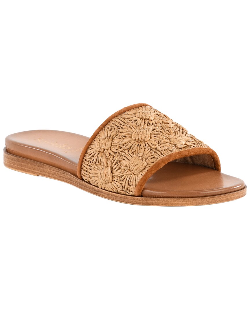 Seychelles Dakota Raffia & Leather Slide
