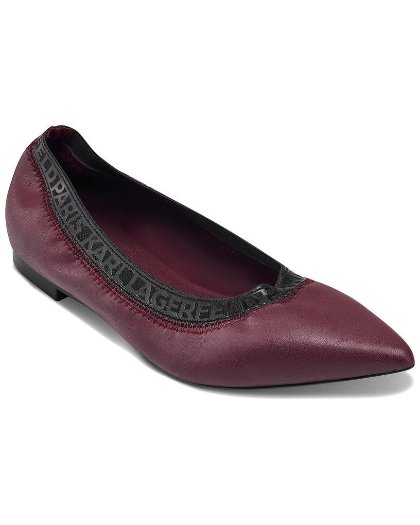 Karl Lagerfeld Paris Vinette Pointed Toe Flat