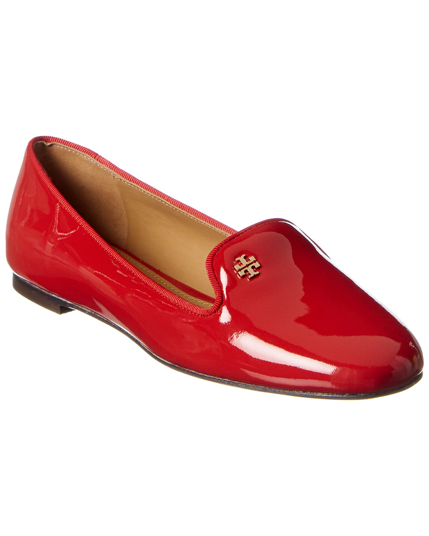 Tory Burch Samantha Patent Smoking Loafer In Red | ModeSens