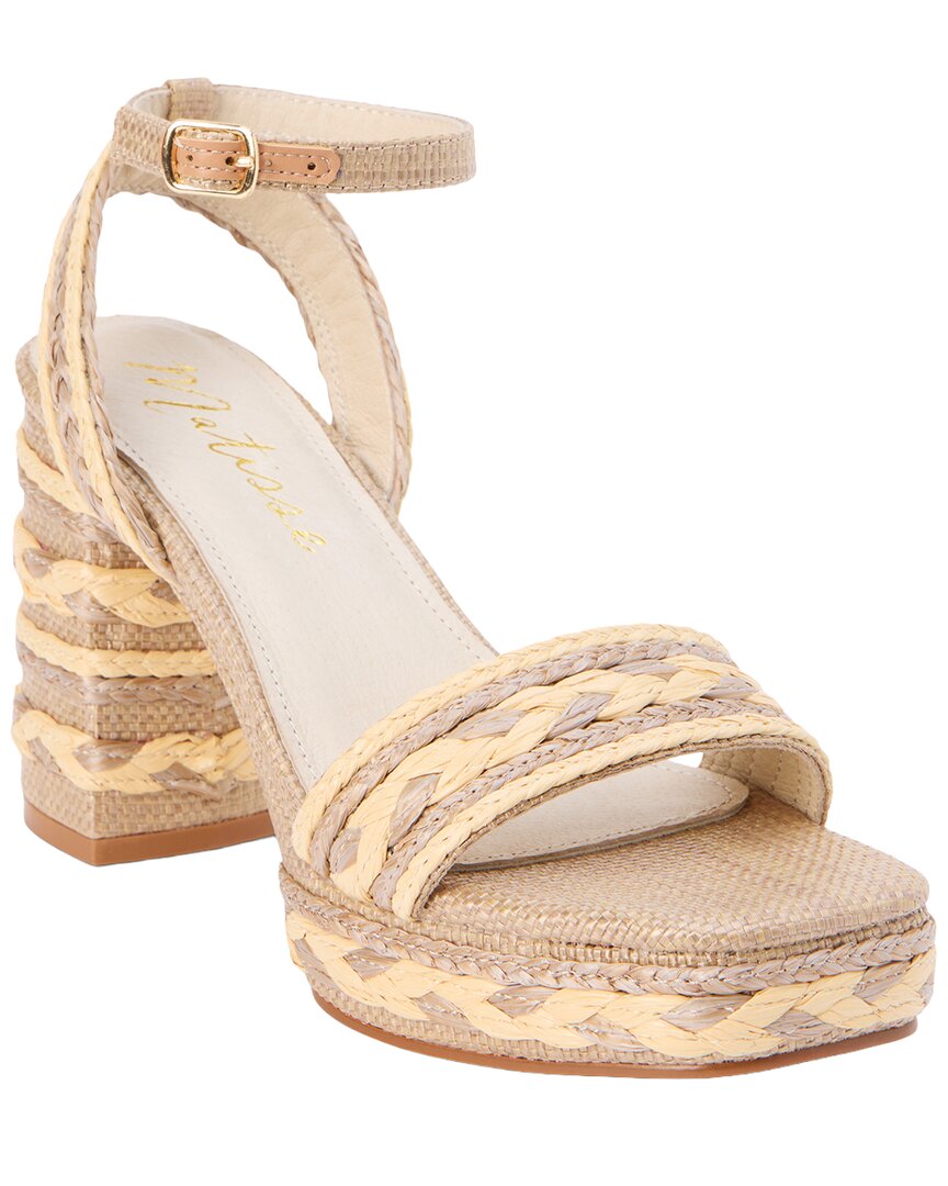 Matisse Lyla Leather Pump In Taupe