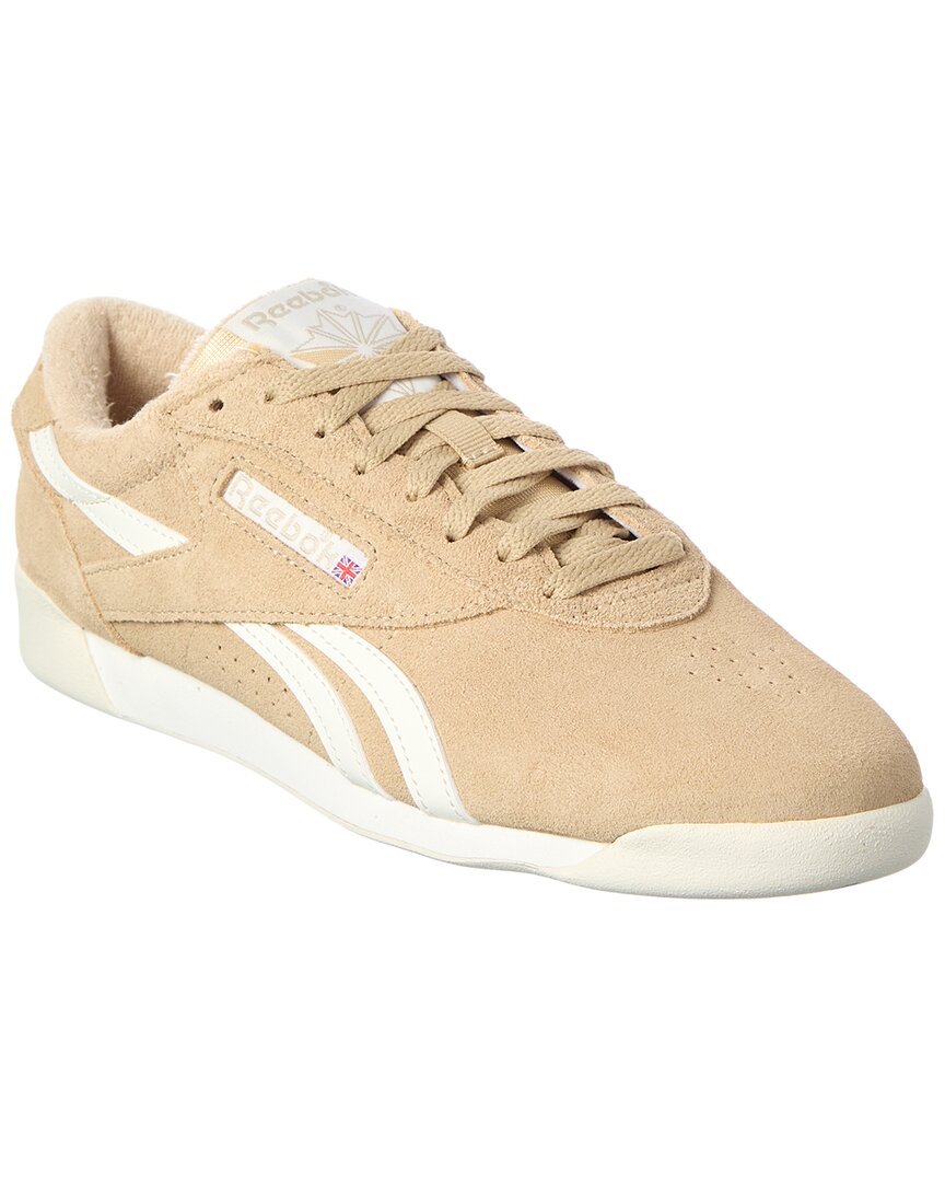 Reebok Freestyle Low Sneaker In Brown