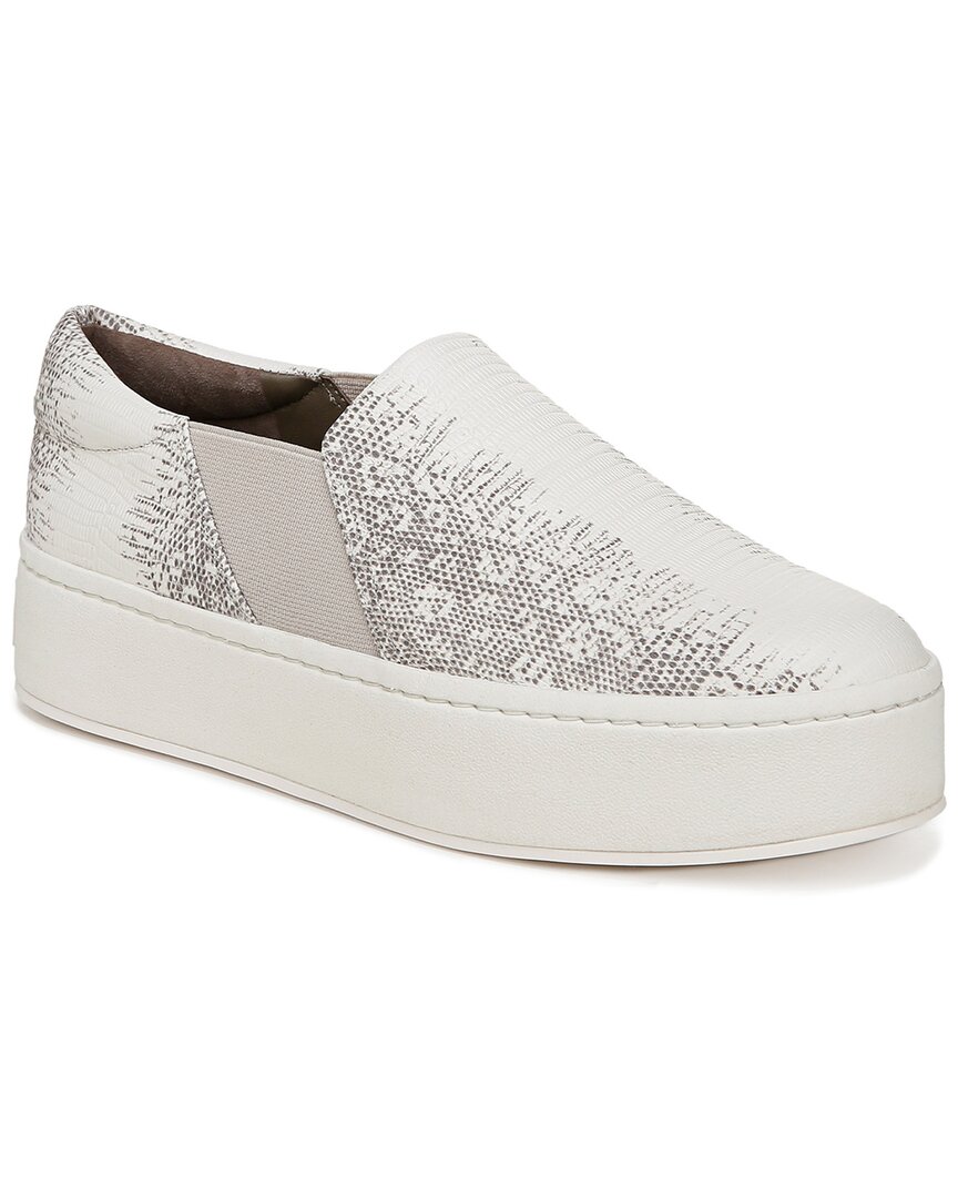 Vince Warren Suede Sneaker In Metallic