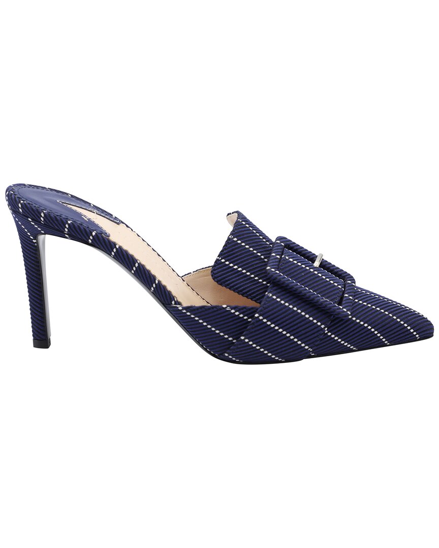 Pre-owned Altuzarra Women's Leather Pinstripe Heel (authentic Pre-loved)