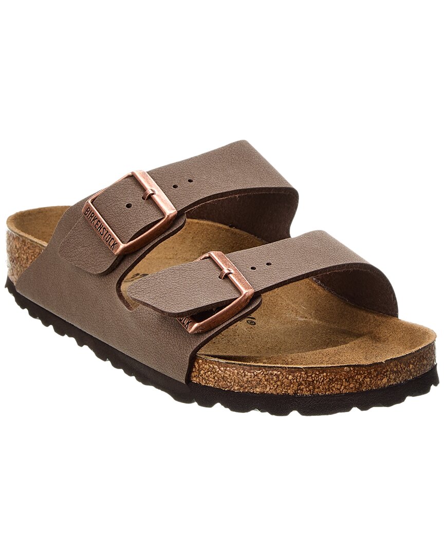 Birkenstock Little Kids Arizona Birkibuc Sandals From Finish Line In Brown