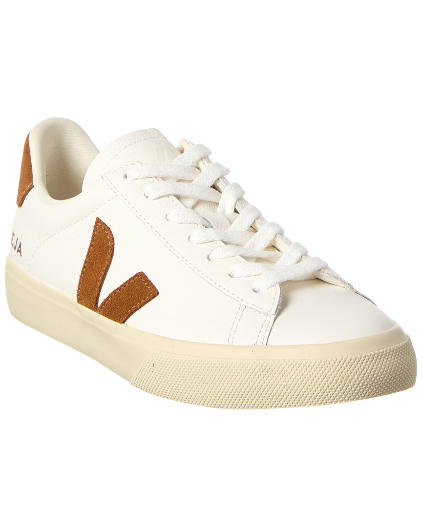 Veja White Leather Sneakers - EU40/US10 - Image 3