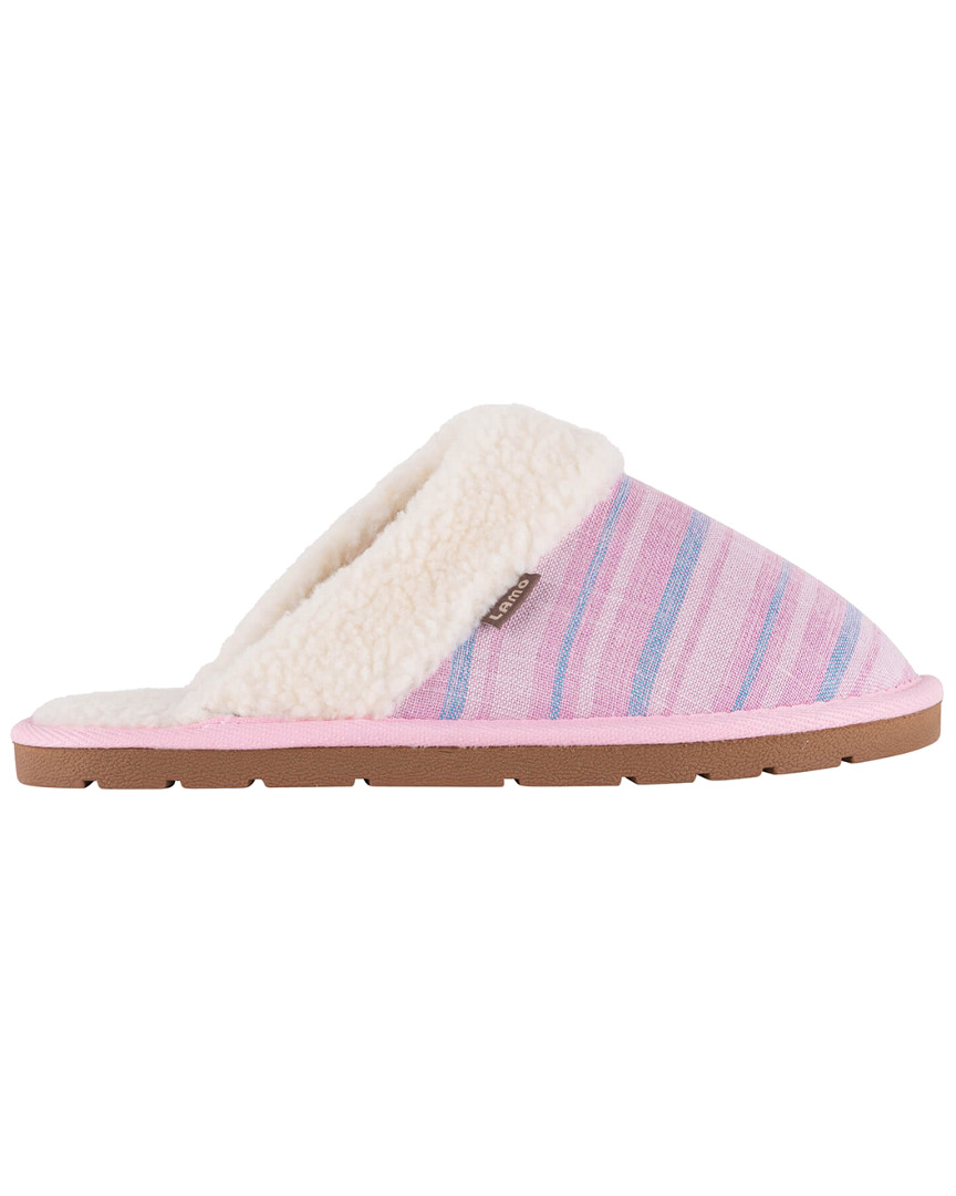 Lamo Aria Scuff Slipper In Pink