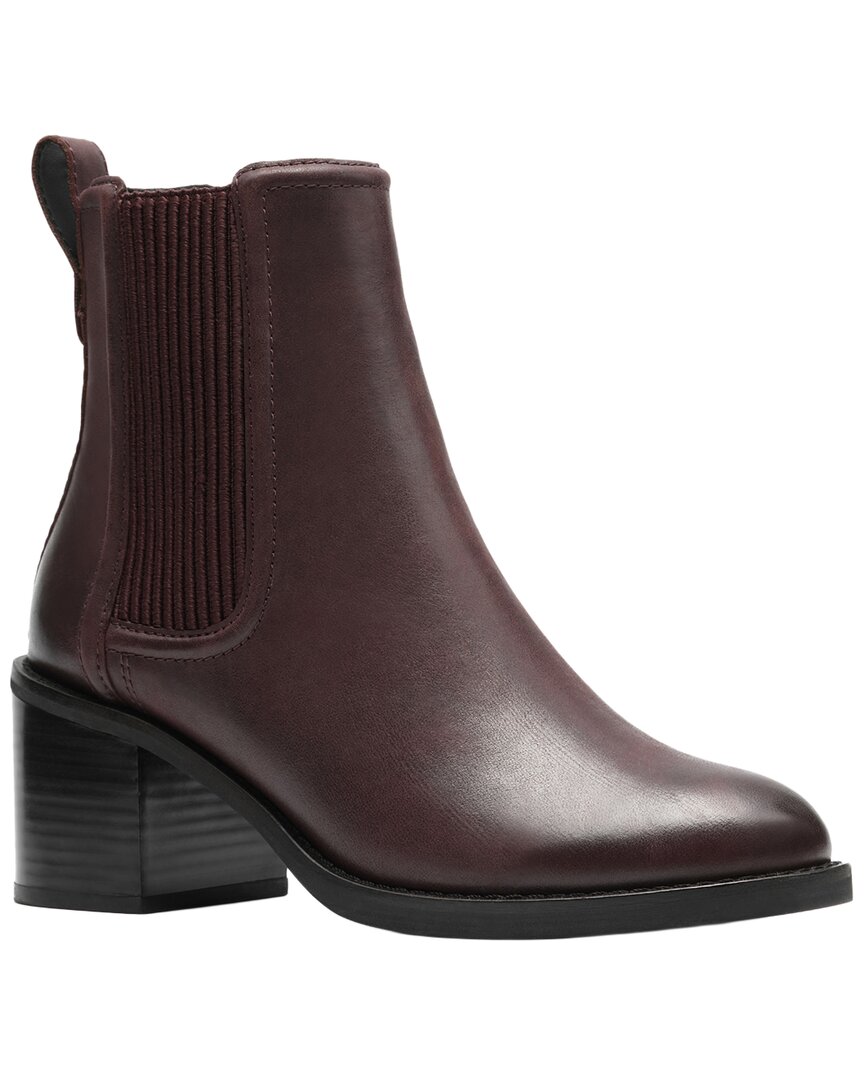 Clarks Chamberly Top Leather Boot In Brown