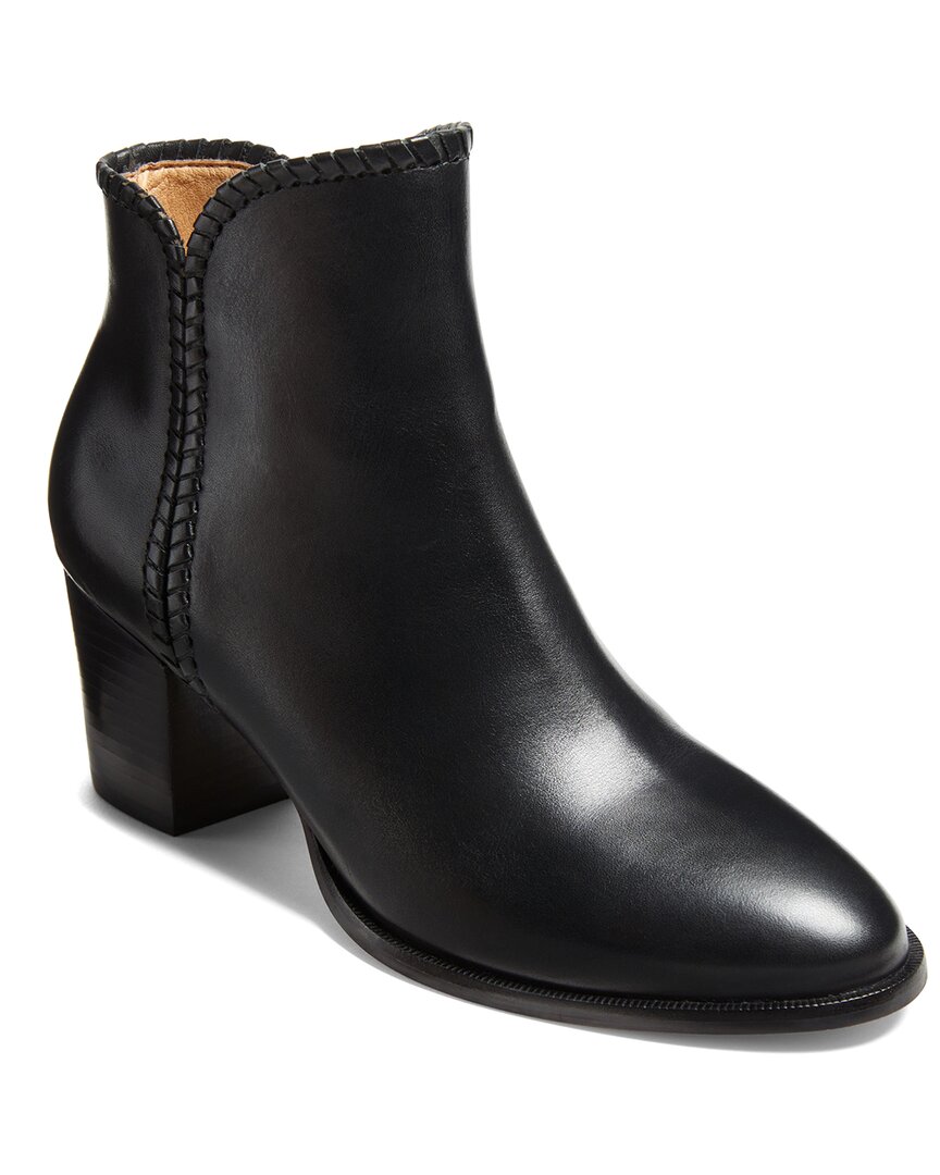 Jack Rogers Cassidy Leather Bootie In Black