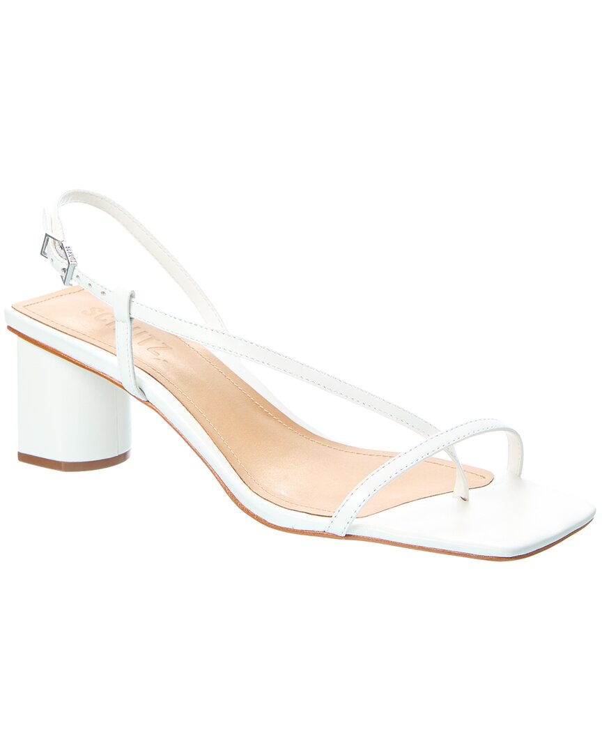 Schutz Heloise Leather Sandal In Multi
