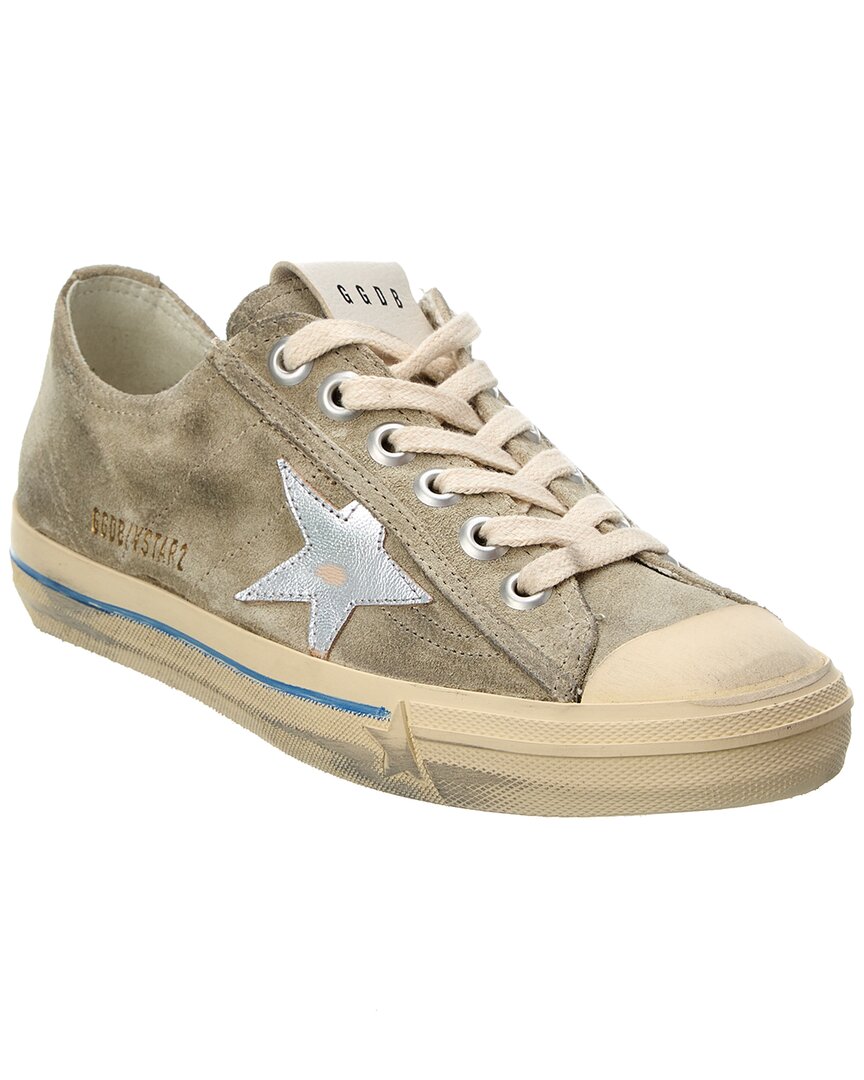 Женские замшевые кроссовки Golden Goose Vstar2
