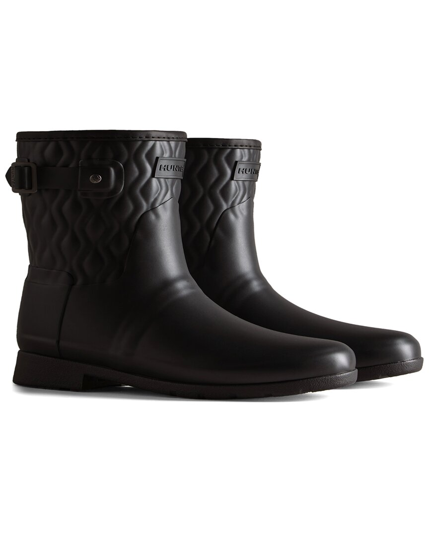 HUNTER HUNTER REFINED QUILTED SHORT BOOT