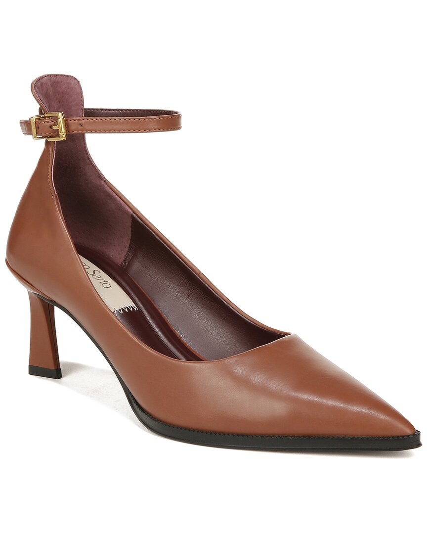 Franco Sarto Danielle Ankle Strap Pointed Toe Pump