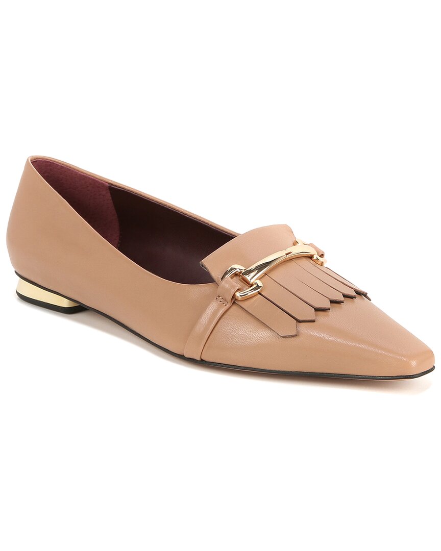 Franco Sarto Rina Womens Leather Slip On Ballet Flats