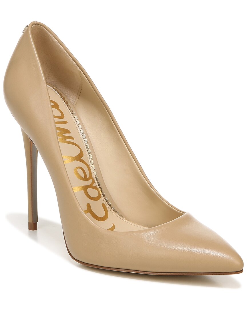 Sam Edelman Danna Pointed Toe Pump In Beige