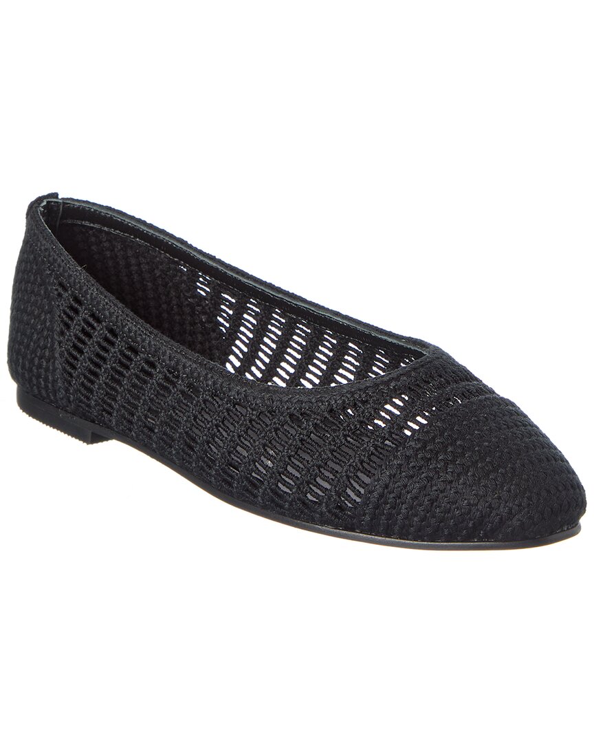 Tiffany & Fred Paris Ballet Flat In Black