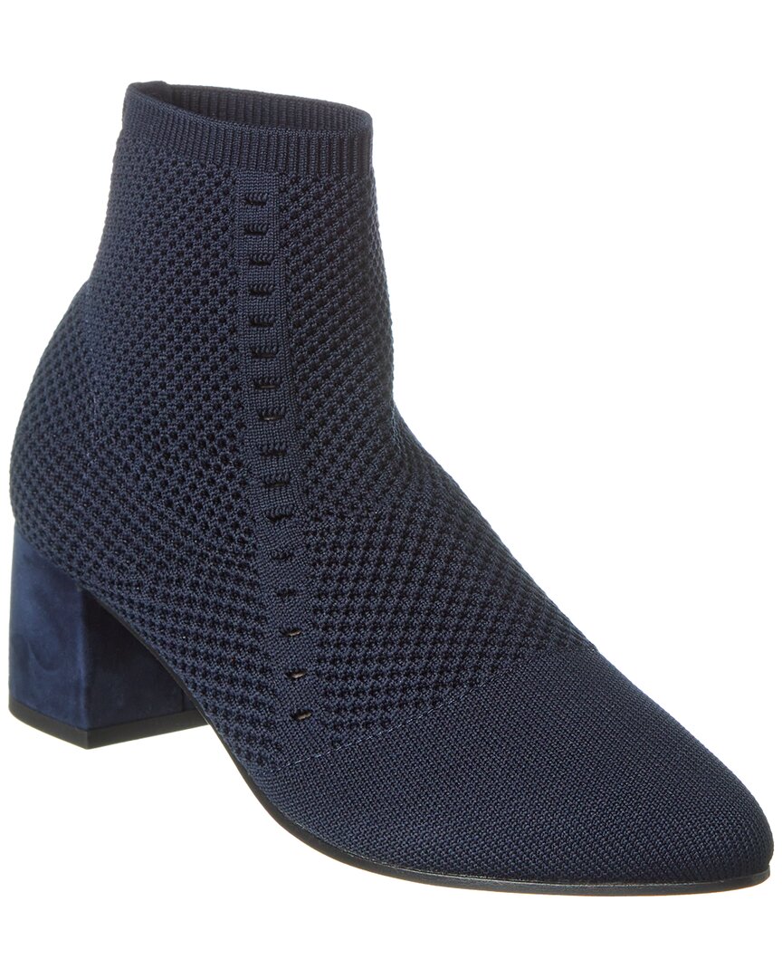 Eileen Fisher Purl Sock Bootie In Blue