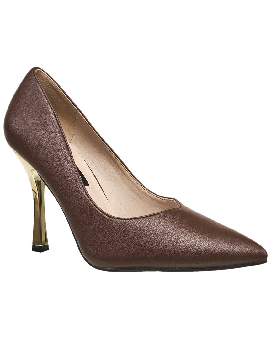 French Connection Anny Pump In Brown