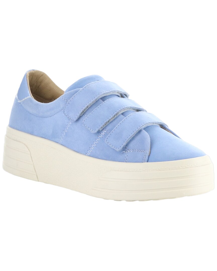 Bos. & Co. Lonnie Suede Sneaker In Blue