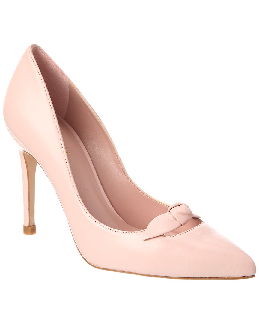 Shop Ted Baker Teliah Leather Pump In Pink