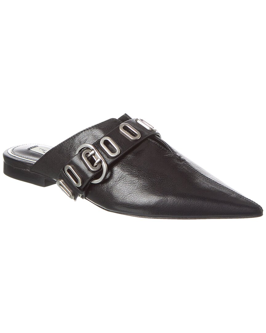 Shop Rag & Bone Victory Leather Slide In Black