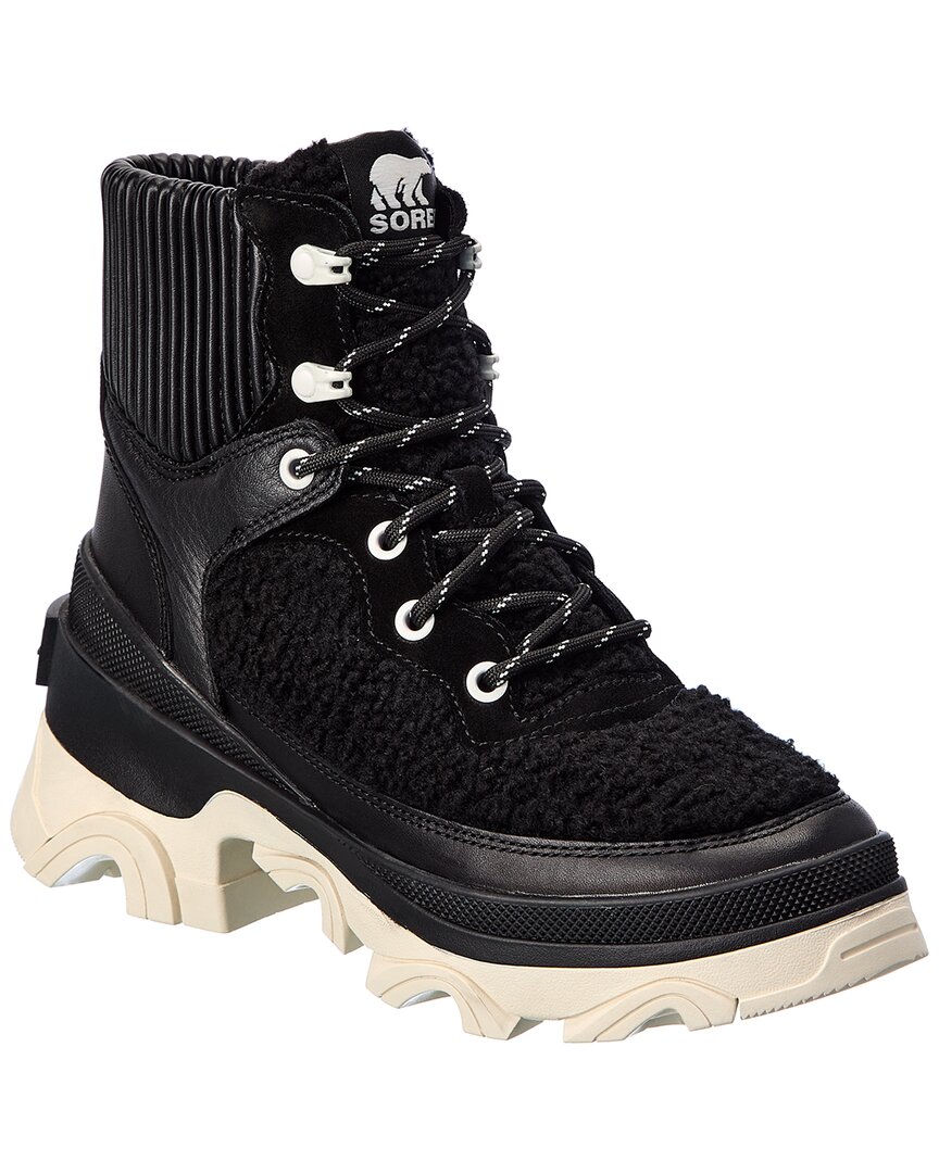 Sorel Brex 50mm Lace-up Waterproof Boots In Black