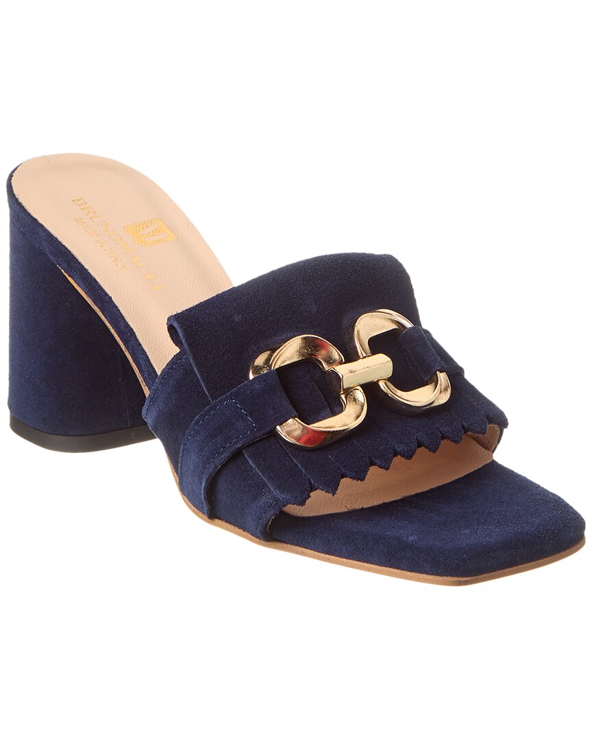 Shop M By Bruno Magli Neve Suede Sandal In Blue