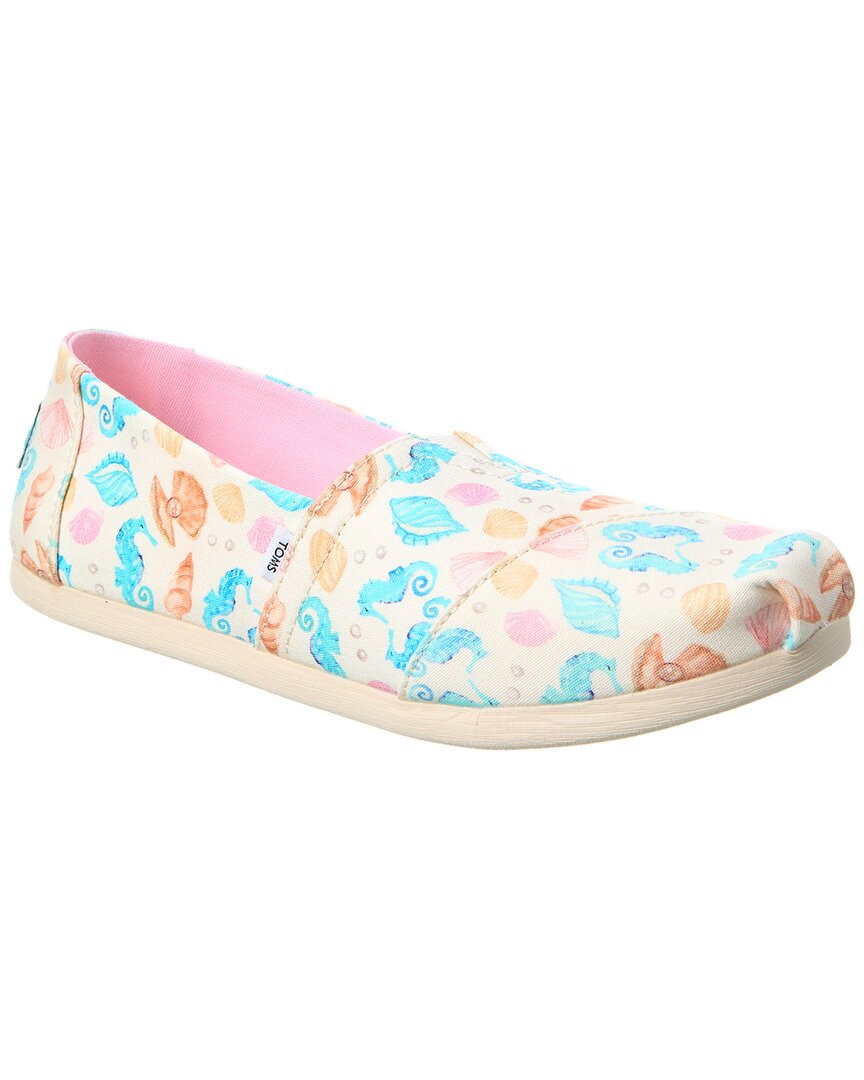 Toms Seahorse Alpargatas Loafer In Blue