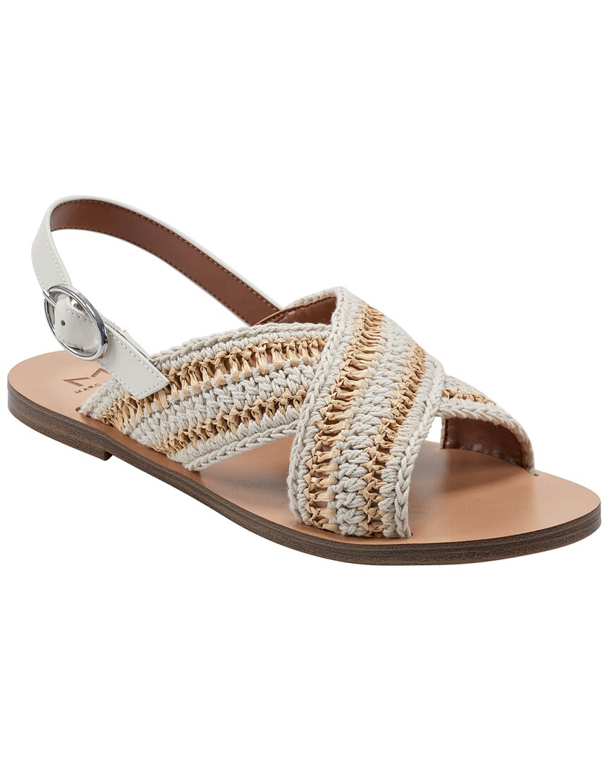 Shop Marc Fisher Ltd Lonnie Leather Sandal In White