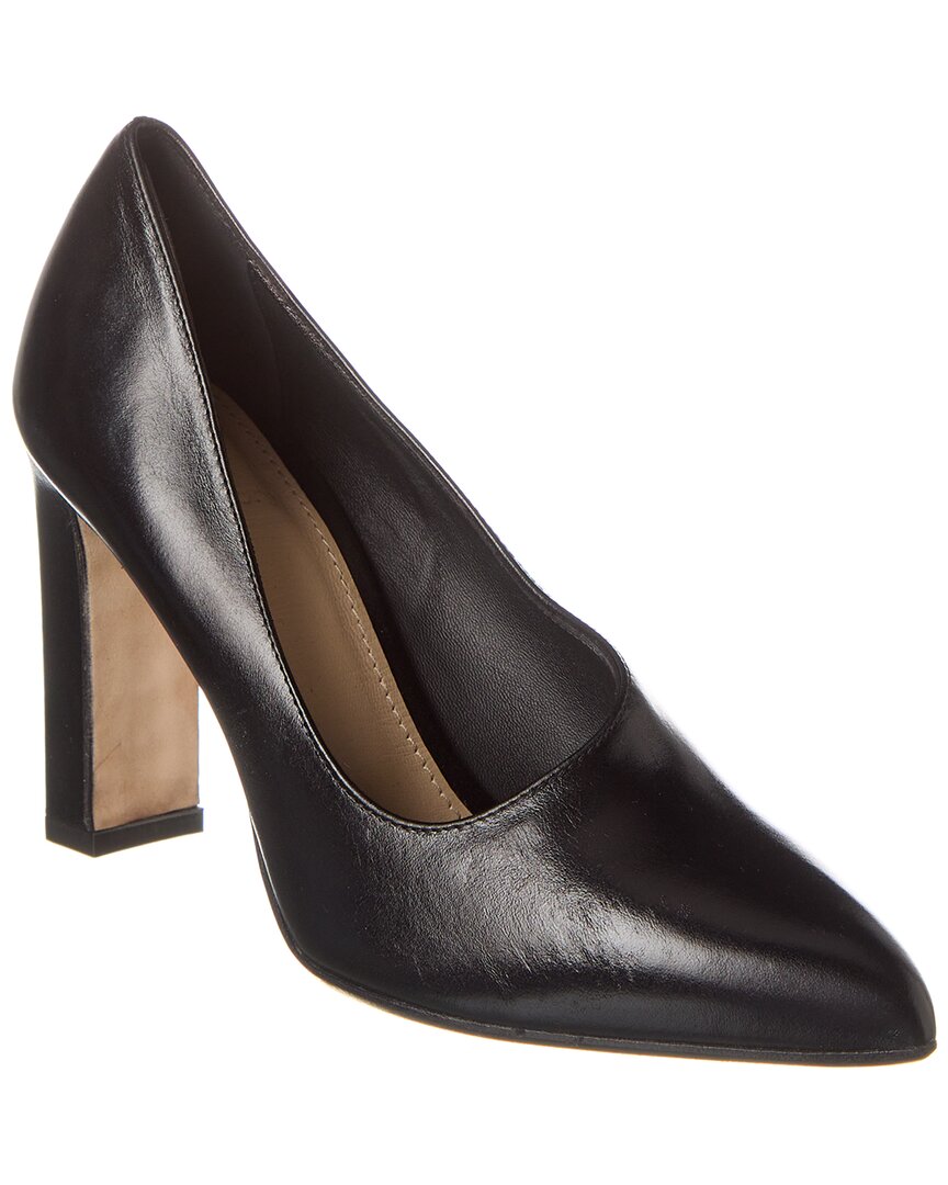 Shop Theory Asymmetric Leather Pump In Black