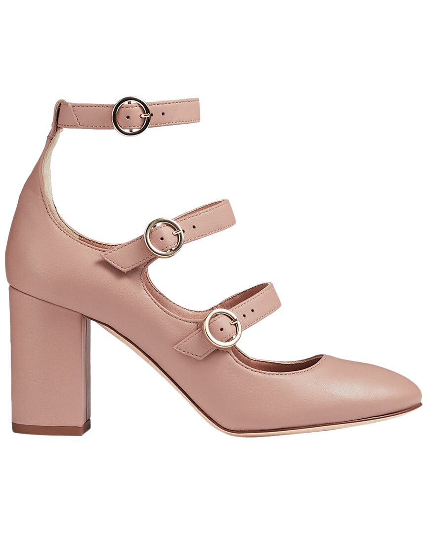 Lk Bennett Letitia Leather Pump In Pink