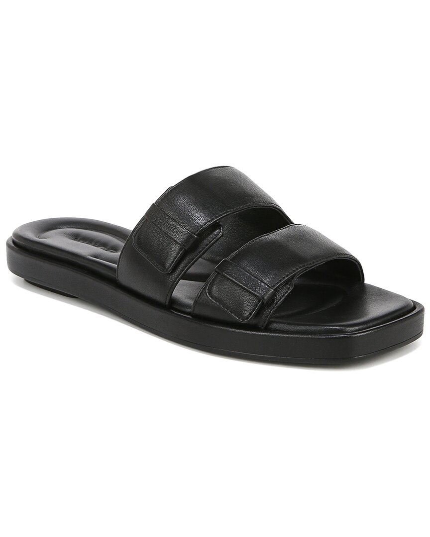 VINCE VINCE RHODE-B LEATHER SLIDE