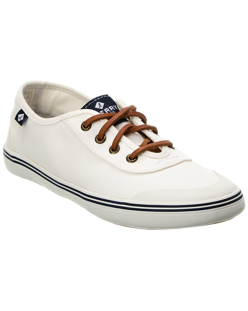Sperry Lounge 2 Lace-up Canvas Sneaker In White