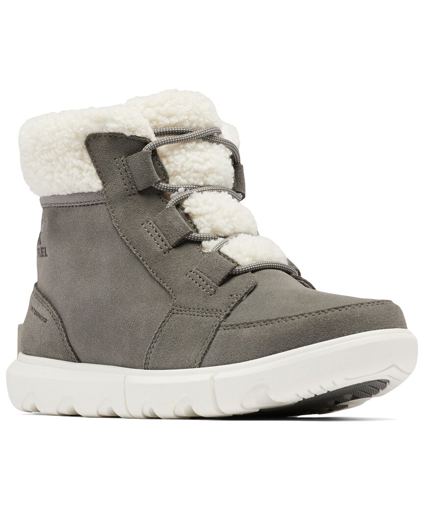 Sorel Explorer Next Faux Shearling Waterproof Bootie