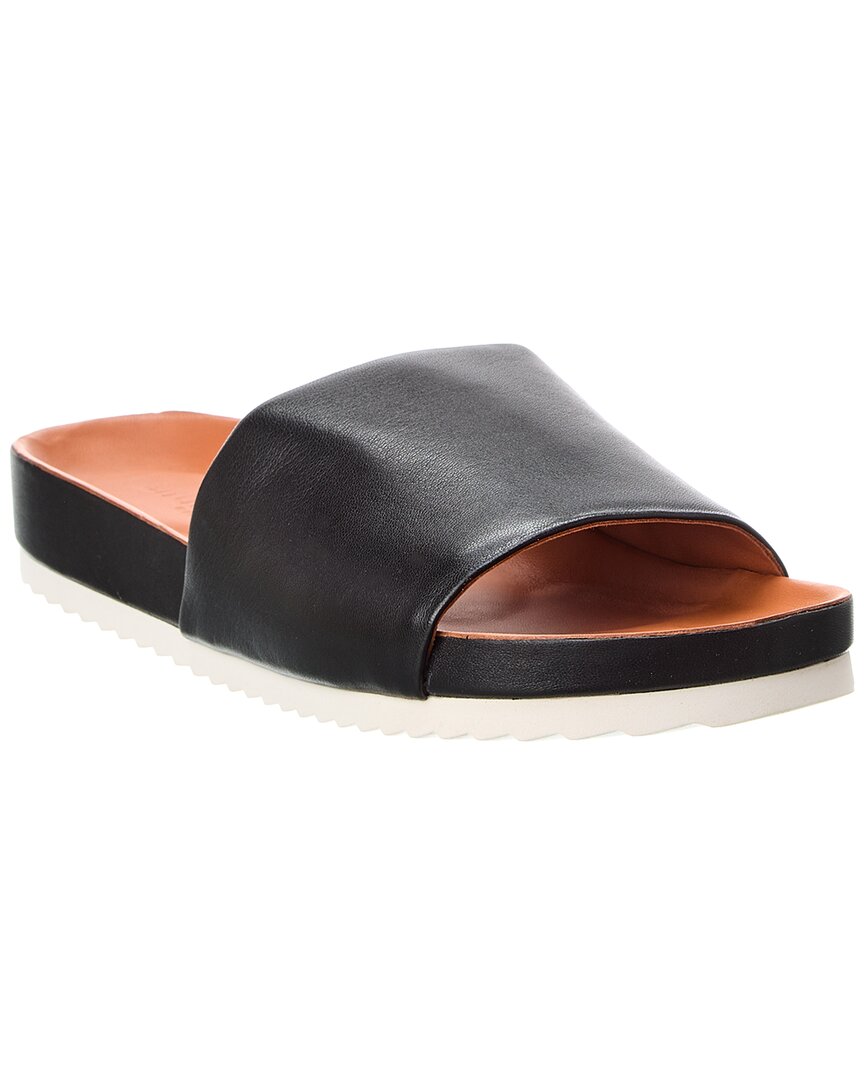 Gentle Souls By Kenneth Cole Montauk Slide Sandal In Black