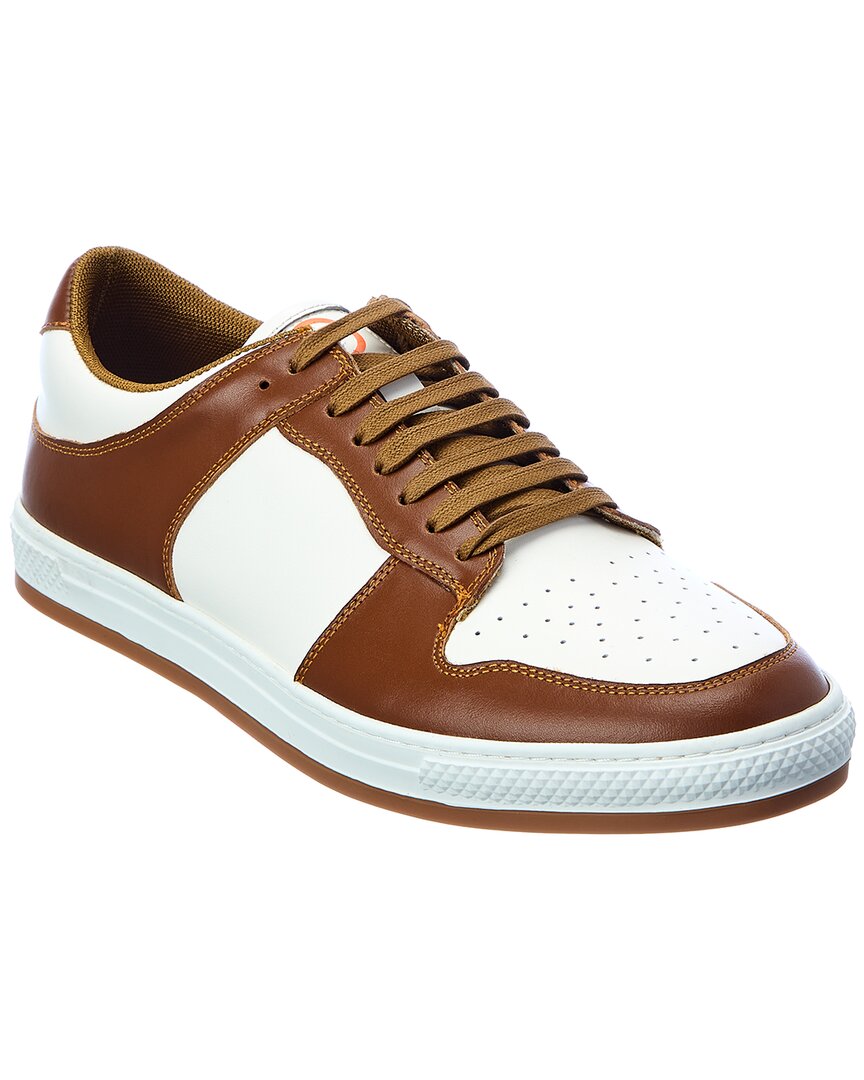 FRENCH CONNECTION KURT LEATHER SNEAKER