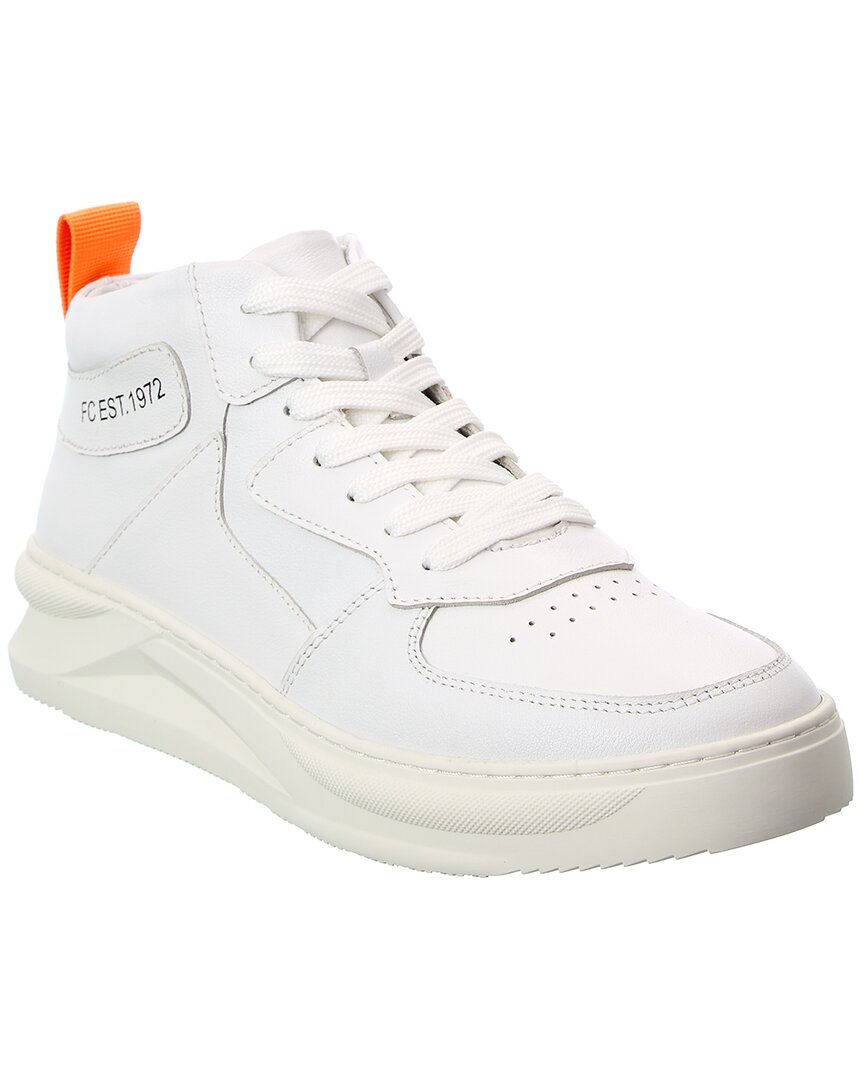 FRENCH CONNECTION CHRISLEY LEATHER SNEAKER