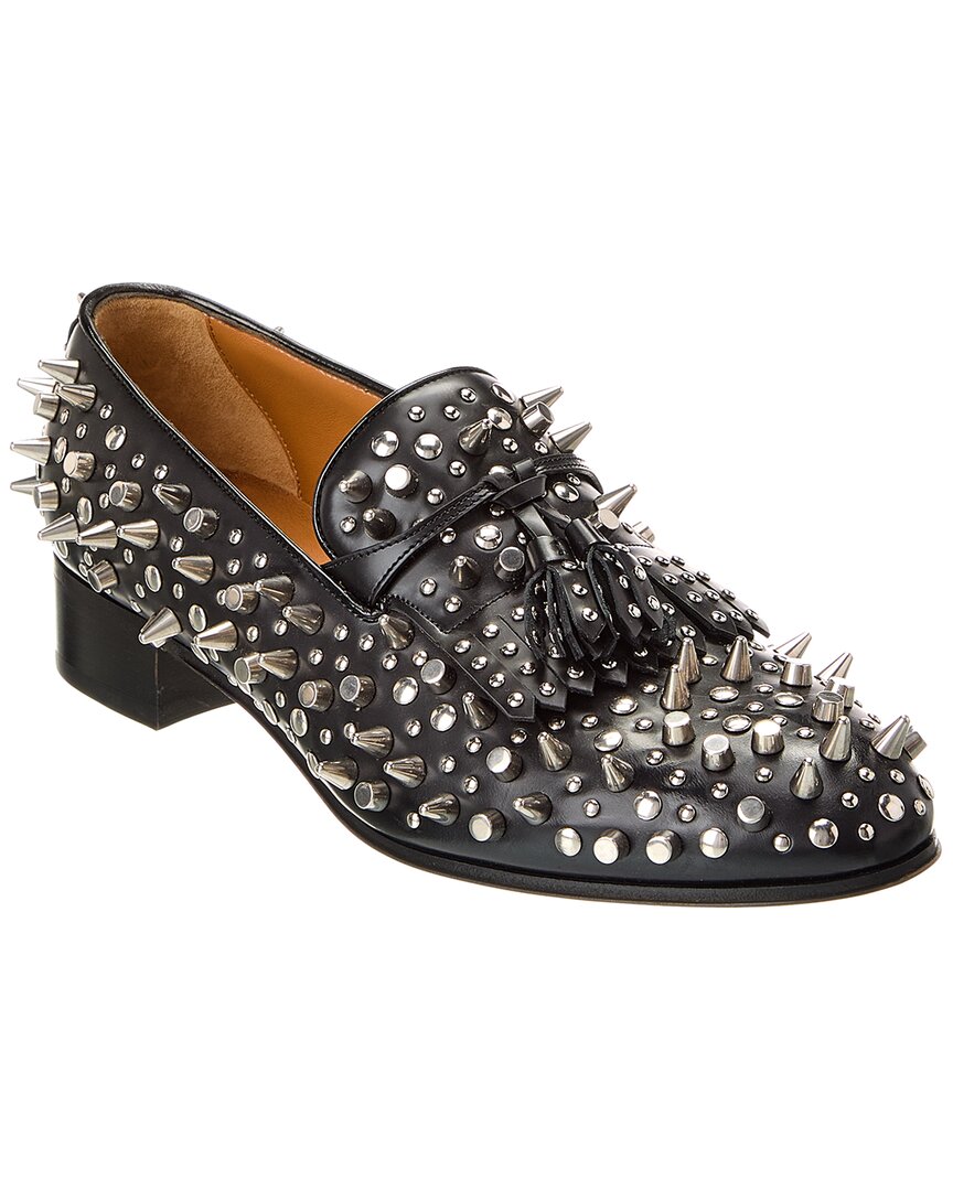 Gucci Leather Loafer In Black
