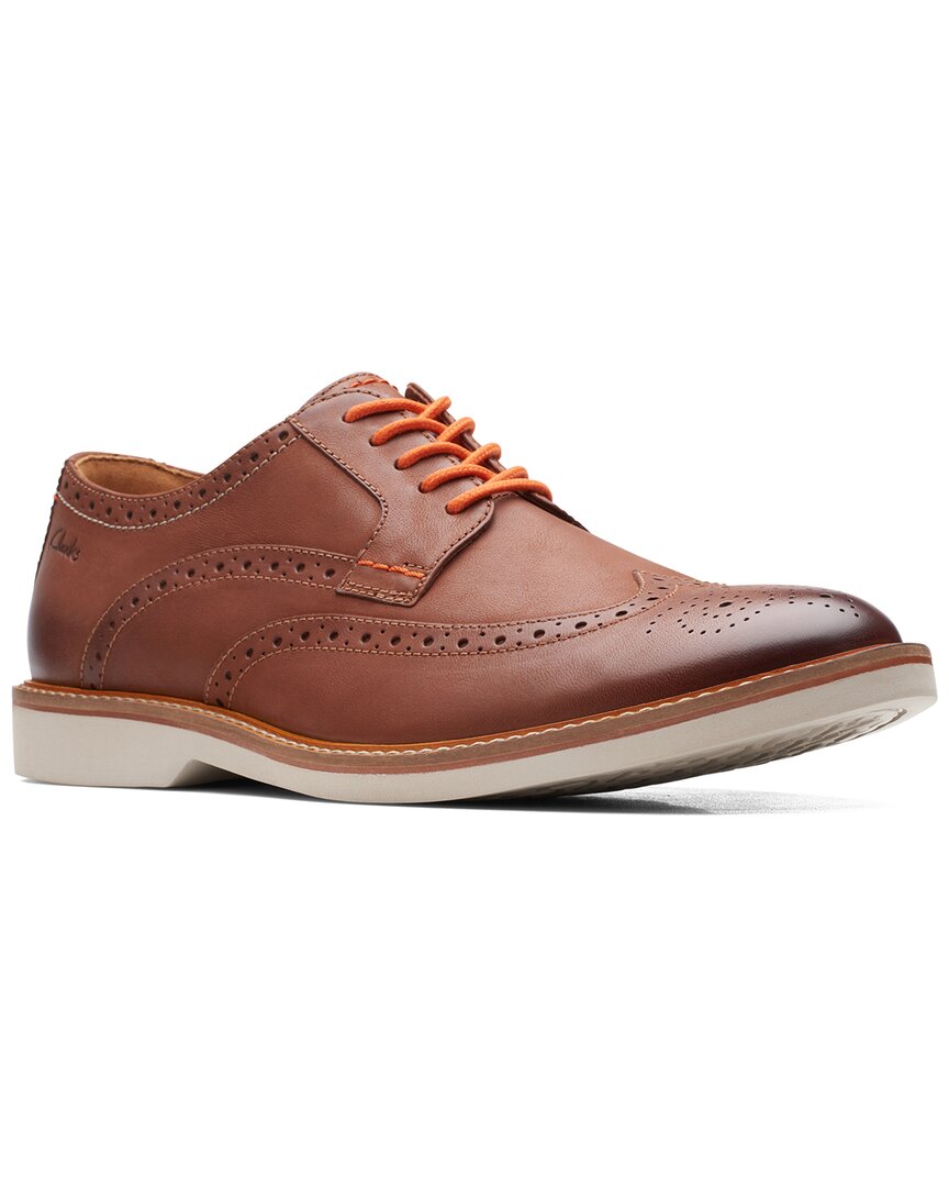 Clarks Atticus Limit Leather Oxford In Brown